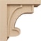 Ekena Millwork 9"W x 18"D x 18"H Classic Alma Rough Cedar Woodgrain TimberThane Corbel, Primed Tan CORUR09X18X18ALMRCPR - alternate 5